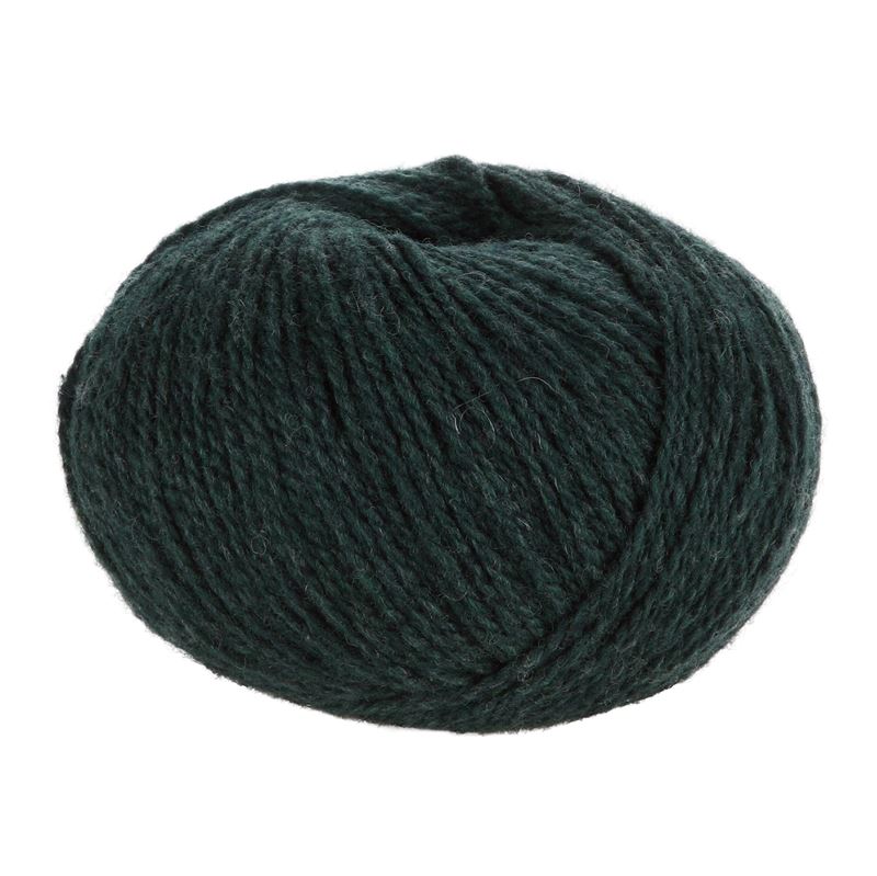 Soft Melange Ecologic Wool - Vintergrønt